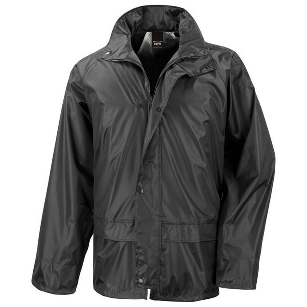 (L, Black) Result Core Mens Waterproof Jacket