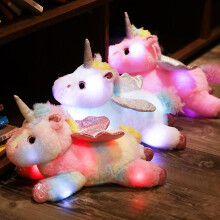 (Electronic Unicorn Plush Toys Stuffed Animals Soft Doll Led Light Plush Glowing Soft Doll Baby Kid Toys Birthday Christm) Electronic Unicorn Plush Toys Stuffed Animals Soft Doll Led Light Plush Glowing Soft Doll Baby Kid Toys Birthday Christmas Gift