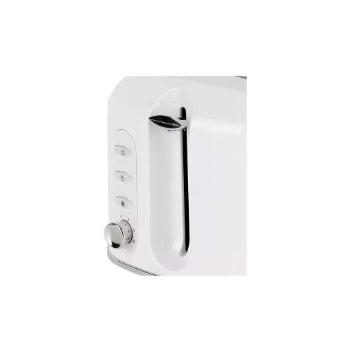 Cookworks Texture Tilly 2 Slice Toaster - White 1