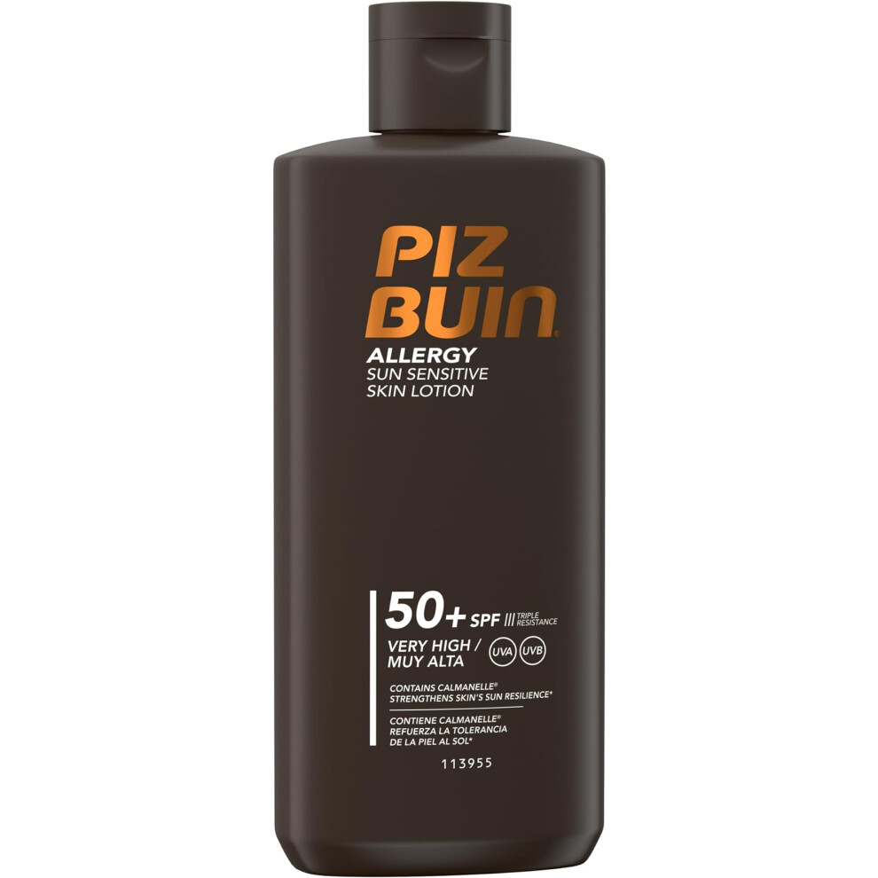 PIZ BUIN Allergy Sun Sensitive Skin Lotion SPF 50+, 200ml