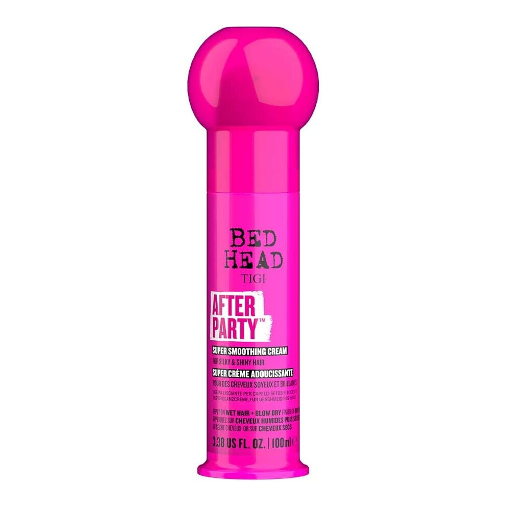TIGI Bed Head Smoothing Hair Cream Professional Anti Frizz Hair Products To Leave Hair Silky And Shiny For Frizzy Dull or Coarse Hair 100ml