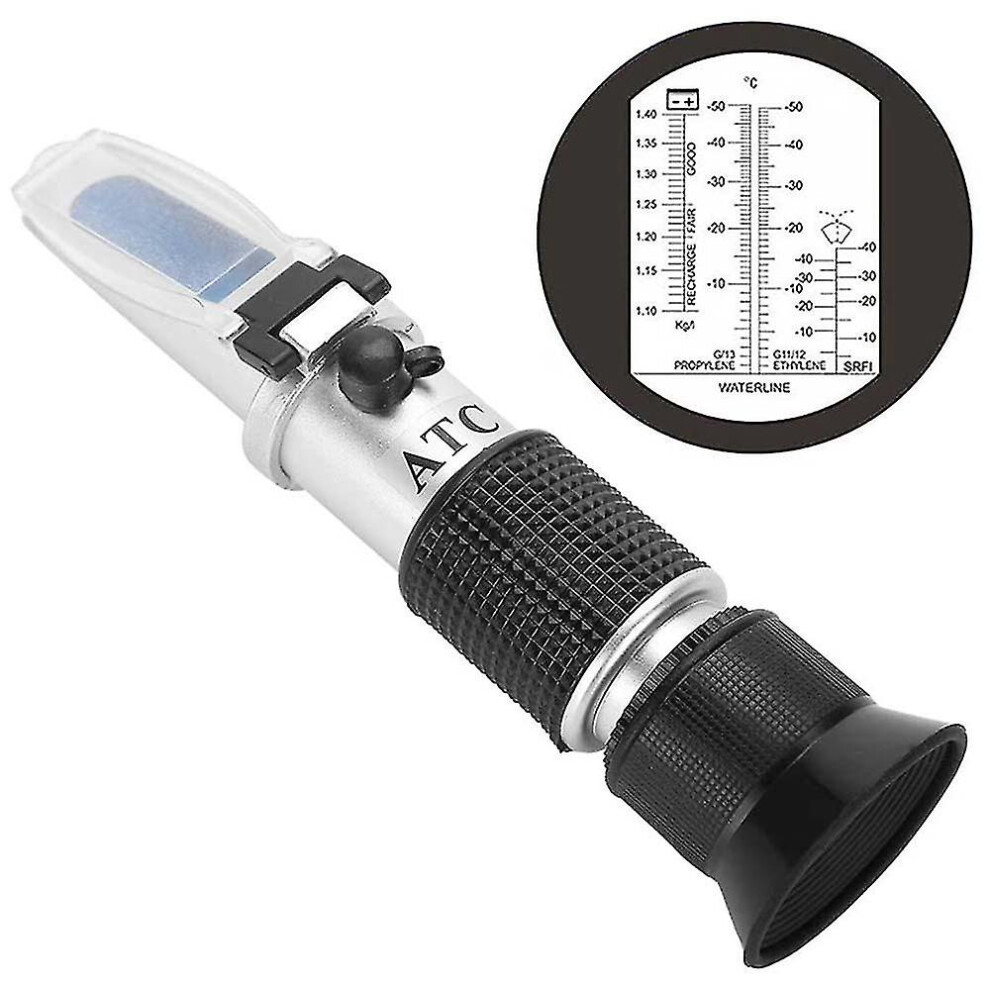Small Handheld Antifreeze 4-In-1 Antifreeze Coolant Refractometer 9360243072266