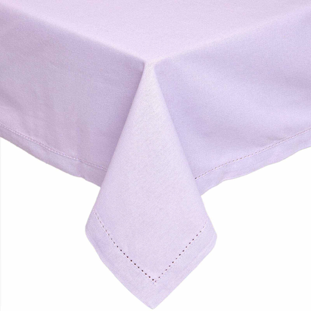 Plain Cotton Tablecloth, 137cm x 178cm