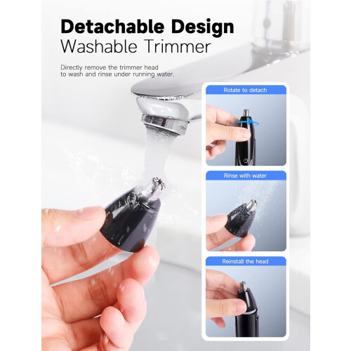 Tondeuse nasale rechargeable pour hommes 1