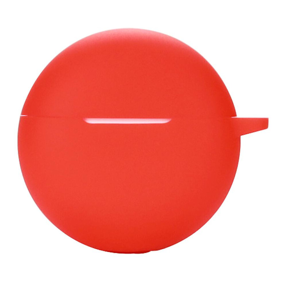 (Red) For Oppo Enco Buds2 Bluetooth Earphone Charging Bin Protective Case Flexible Silicone Sleeve Cover Red 9033322960609