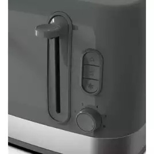 Cookworks Illuminated 4 Slice Toaster - Stone Grey 1