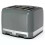 Cookworks Illuminated 4 Slice Toaster - Stone Grey 4