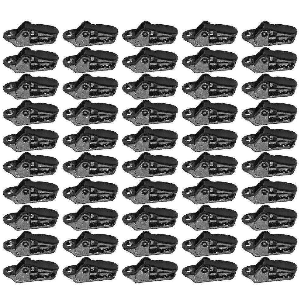 50Pcs Sail Tarp Clips Secures With Strong Lock Grip For Outdoor Camping,Tent,Awning,Banner Tighten 4522139604851