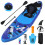 ELECWISH (Dark Blue) 11FT Inflatable Stand Up Paddle Board SUP w/Paddle 1
