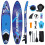 ELECWISH (Dark Blue) 11FT Inflatable Stand Up Paddle Board SUP w/Paddle 3