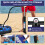 ELECWISH (Dark Blue) 11FT Inflatable Stand Up Paddle Board SUP w/Paddle 8