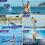 ELECWISH (Dark Blue) 11FT Inflatable Stand Up Paddle Board SUP w/Paddle 9