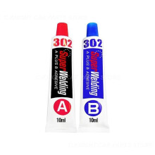 Iron Stainless Steel Aluminium Metal Repair Paste 2pcs Alloy Glass Plastic Ab Strong