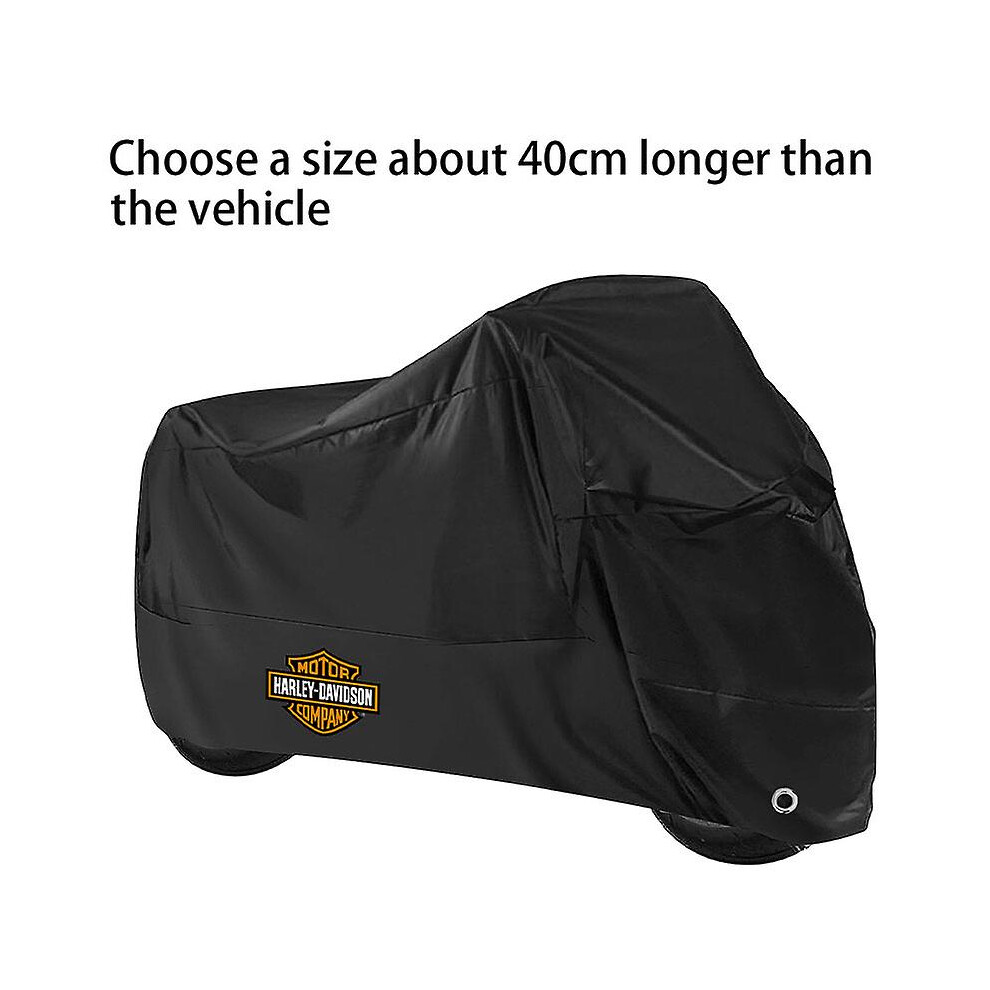 (L For 180cm) Motorcycle Cover Waterproof Dustproof Uv Protective Outdoor Scooter Rain Cover For Harley Davidson Electra Glide Ultra Classic-image-OPC-PDQJFXB-NEW