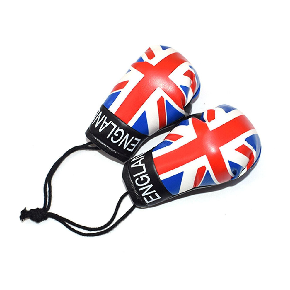 (U.k) 10Cm Newborn Photography Props Mini Simulation Boxing Glove Boxing Flag Gloves 9033322972886