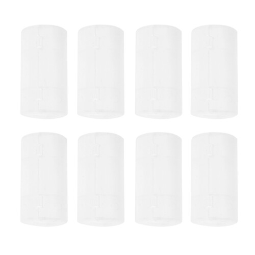 8 x Battery adapter size of AA to C