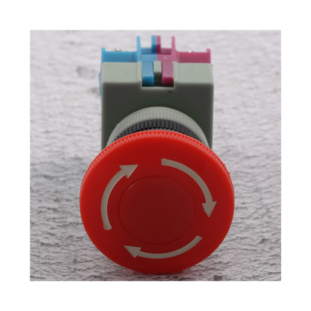 Ac 600V 10A Red Mushroom Emergency Stop Push Button Switch 22Mm No Nc 4851062767198