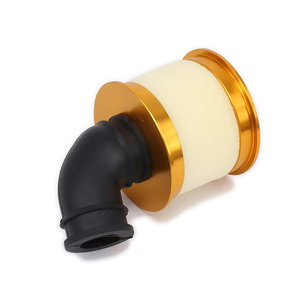 Air Filter Sponge Open Alloy Aluminum 04104 For 1/10 Rc Hobby Model Nitro Car, Gold 4851062769918