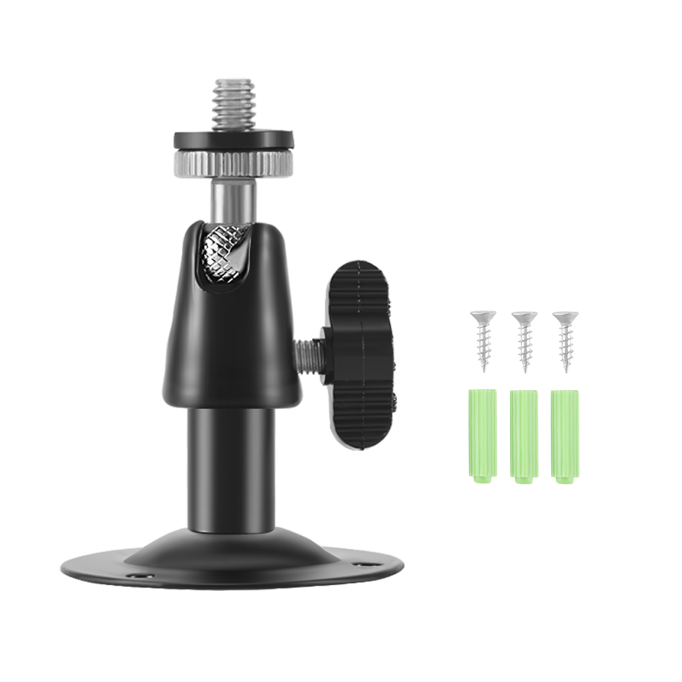 2.6 Inch High Wall Ceiling Mount Stand Bracket For Security Cctv Camera Black 4851062769925