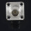 N type female jack RF coax connector 4-hole panel mount with solder cup,silver 6