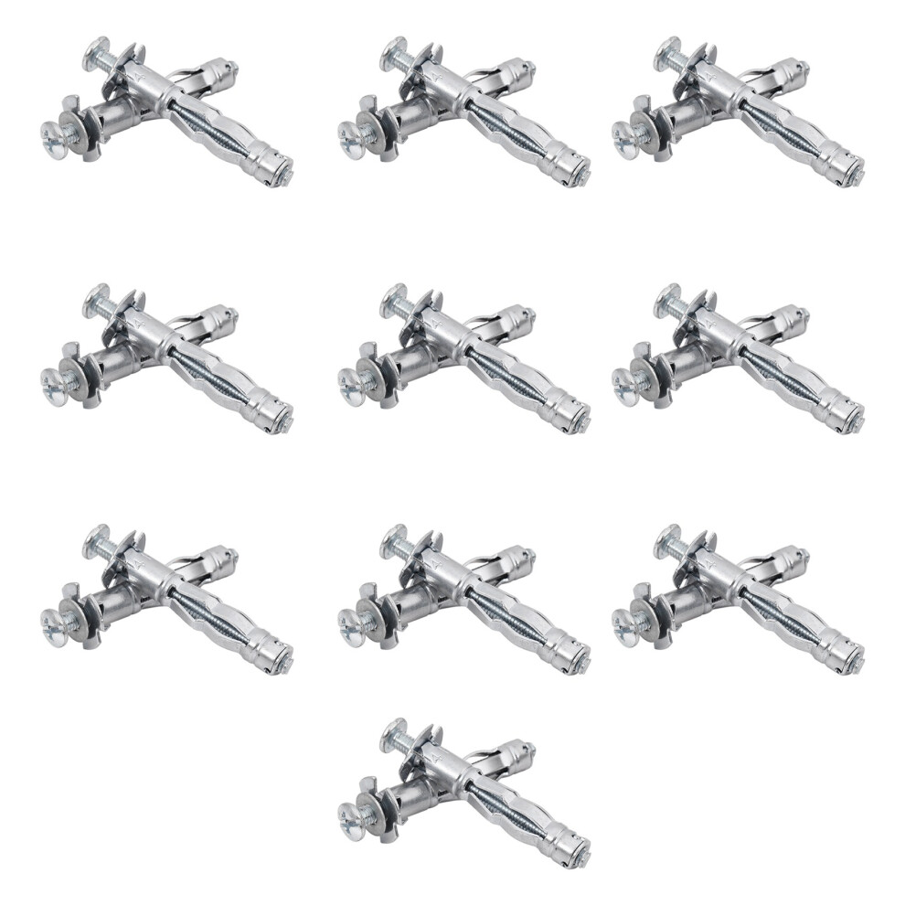 x 38mm HEAVY DUTY METAL PLASTERBOARD CAVITY WALL FIXINGS ANCHORS PLUGS (20)