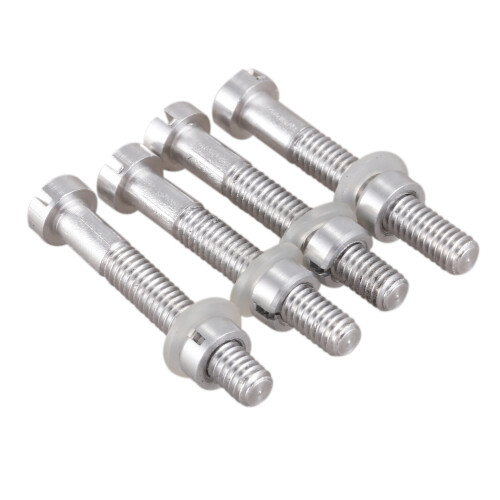 4Pcs M2.5x18.5mm Turntable Phonograph Screws,Hardware Replacement Headshells Stylus Mounting Vinyl LP Record Player 1