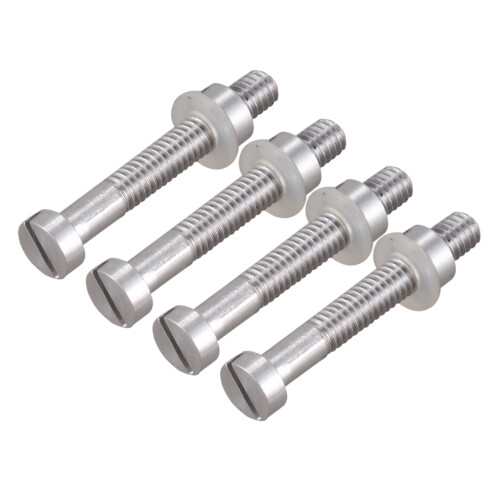 4Pcs M2.5x18.5mm Turntable Phonograph Screws,Hardware Replacement Headshells Stylus Mounting Vinyl LP Record Player 2
