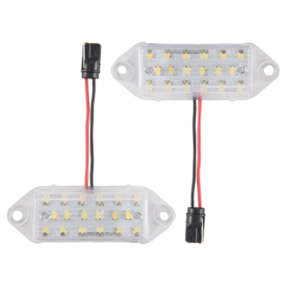 2Pcs Error Free Led Number Plate Bulbs 18Smd Led License Plate Lamp For X 2003-2017 White/Light 4851062774837