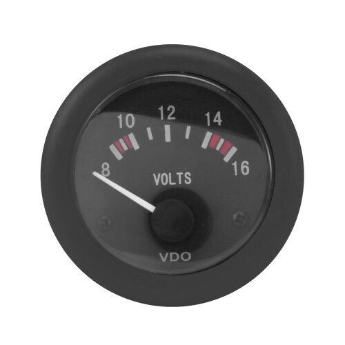 VDO Voltage Gauge 12V VDO Battery Voltmeter Unit Voltmeter Instrument Accessories 1