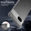 Google Pixel 8 Shockproof Clear Back Case with 2-Pack Tempered Glass Screen Protectors - Slim, Lightweight, Wireless-Charging Ready 2