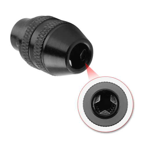 2Pcs Multi Quick Change Keyless Chuck Universal Chuck Replacement For 4486 Rotary Tools 3000 4000 7700 8200 2