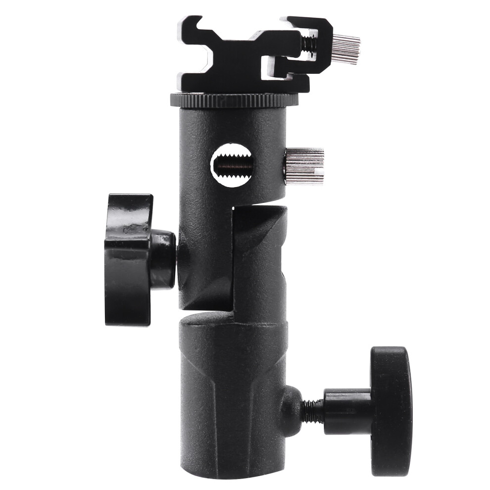 Camera Flash Speedlite Mount,Professional Swivel Stand Bracket Umbrella Bracket Mount Shoe Holder E Type For And Speedlite Flashe Light 4851062779429