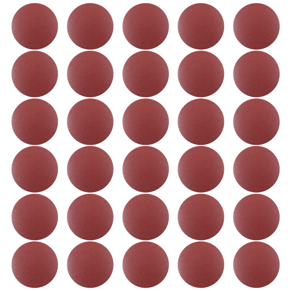 30Pcs/Set 5Inch 125Mm Round Sandpaper Disk Sand Sheets Grit 80/100/120/180/240/320 Hook And Loop Sanding Disc For Sander Grits 4851062779887