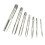 8 in 1 Tap Tool Set Thread Metric Machine Hand Screw Thread Plug Taps Set 7