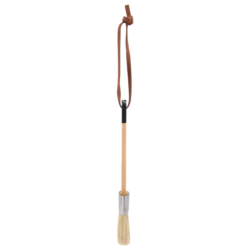 Chalk And Wax Brushes Include Flat And Round Paint Brush With Bristles, Multi-Use Brushes(4 Pieces) 4851062782672