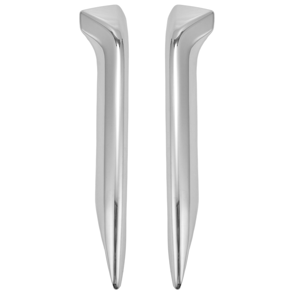 Abs Front Fog Lights Lamp Eyelid Eyebrow Cover Trim Chrome Fit For J11 2018 2019 2020 Auto Accessory 4851062783600