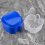 Dark Blue Denture Case, Denture Cup with Strainer, Denture Bath Box False Teeth Storage Box with Basket Net Container Holder for Travel 7