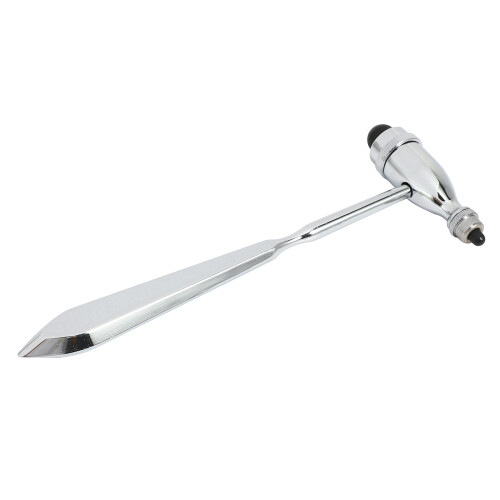 Zinc Alloy Percussion Hammer Multi-Functional Neurological Reflex Diagnostic Hammer Massage Relaxation 2