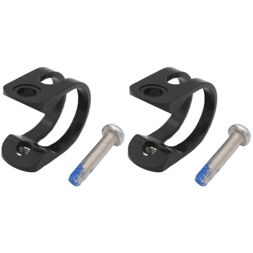 2Pcs Aluminum Brake Lever Clamp Ring with Stainless Bolt for SRAM E7 E9 X0 GUIDE R CODE