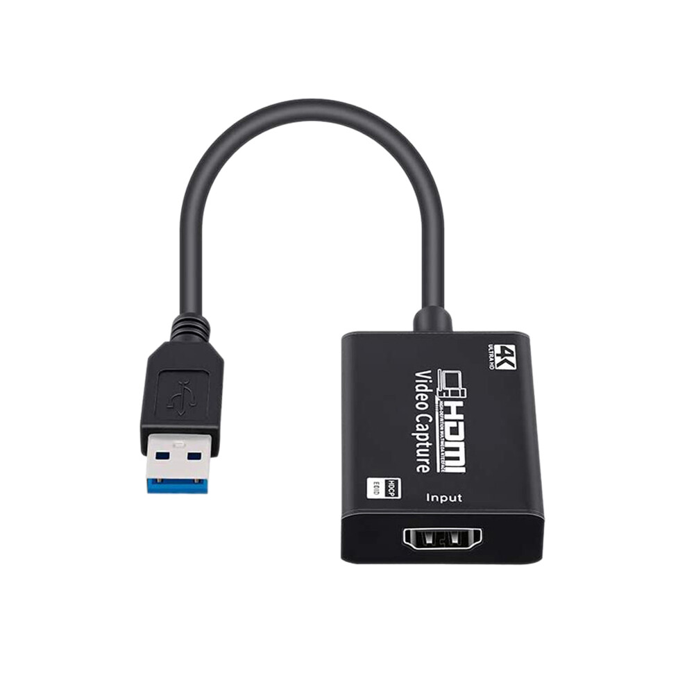 Video Capture Card To Usb 3.0 Full Hd 1080P 4K Capture Card Live Streaming And Record 4851062787707