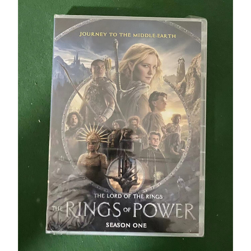 The Rings Of Power The Lord of The Rings DVD Season 1