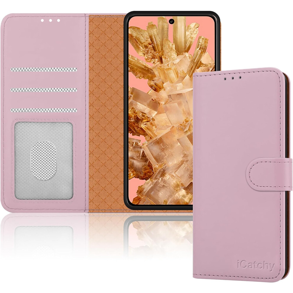 (Rose Gold) Google Pixel 8 Case, Rfid Blocking Phone Cover Not,Specified 5056298019731