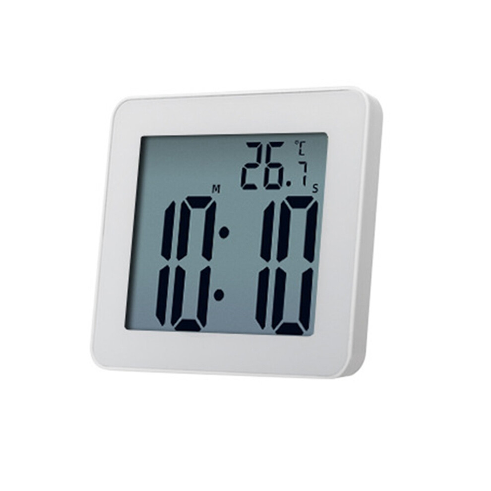 Jojomino Digital Bathroom Clocks Simple Lcd Electronic Alarm Clock Waterproof Shower Watches Temperature Clocks Hanging Timer