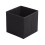 (Black, 1pc) Foldable Storage Boxes Cubes Collapsible Large Folding Organiser Baskets 31x31cm 1