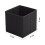 (Black, 1pc) Foldable Storage Boxes Cubes Collapsible Large Folding Organiser Baskets 31x31cm 3