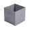 (Dark Grey, 2pc) Foldable Storage Boxes Cubes Collapsible Large Folding Organiser Baskets 31x31cm 1