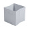 (Light Grey, 2pc) Foldable Storage Boxes Cubes Collapsible Large Folding Organiser Baskets 31x31cm 1