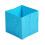 (Light Blue, 4pc) Foldable Storage Boxes Cubes Collapsible Large Folding Organiser Baskets 31x31cm 1