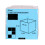(Light Blue, 4pc) Foldable Storage Boxes Cubes Collapsible Large Folding Organiser Baskets 31x31cm 4