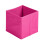 (Pink, 1pc) Foldable Storage Boxes Cubes Collapsible Large Folding Organiser Baskets 31x31cm 1